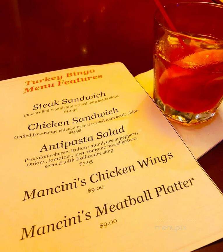 Mancinis Char House - Saint Paul, MN menu_pic
