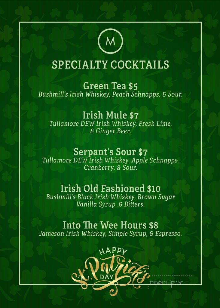Mosaic Tapas Bar - Ocean Springs, MS menu_pic