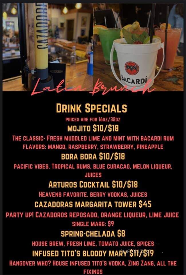 Mosaic Tapas Bar - Ocean Springs, MS menu_pic