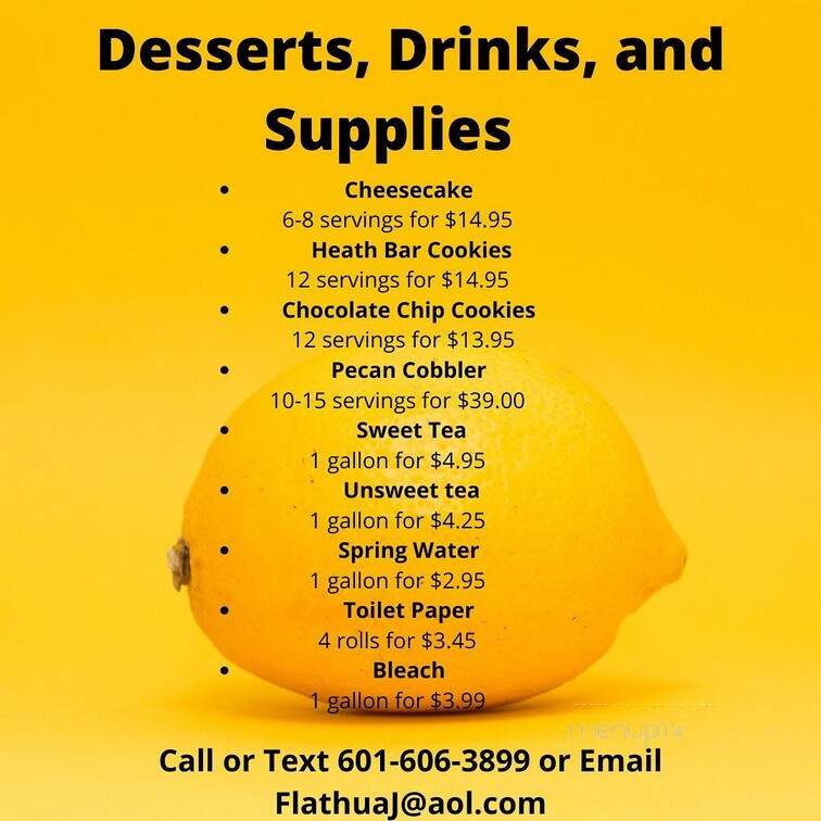 Flathau's Fine Foods - Petal, MS menu_pic