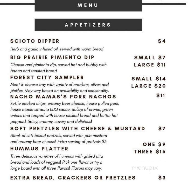 Meramec Vineyards - Saint James, MO menu_pic
