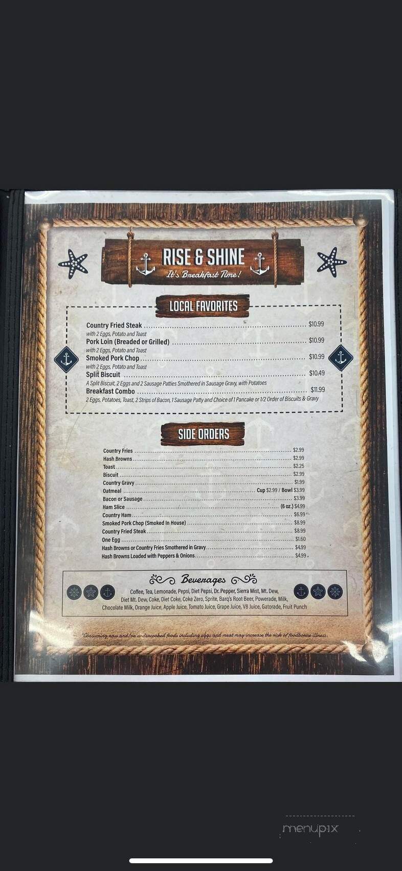 Perche Creek Cafe - Columbia, MO menu_pic