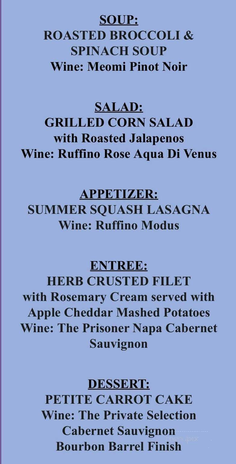 Donatelli's Bistro - Lake Saint Louis, MO menu_pic