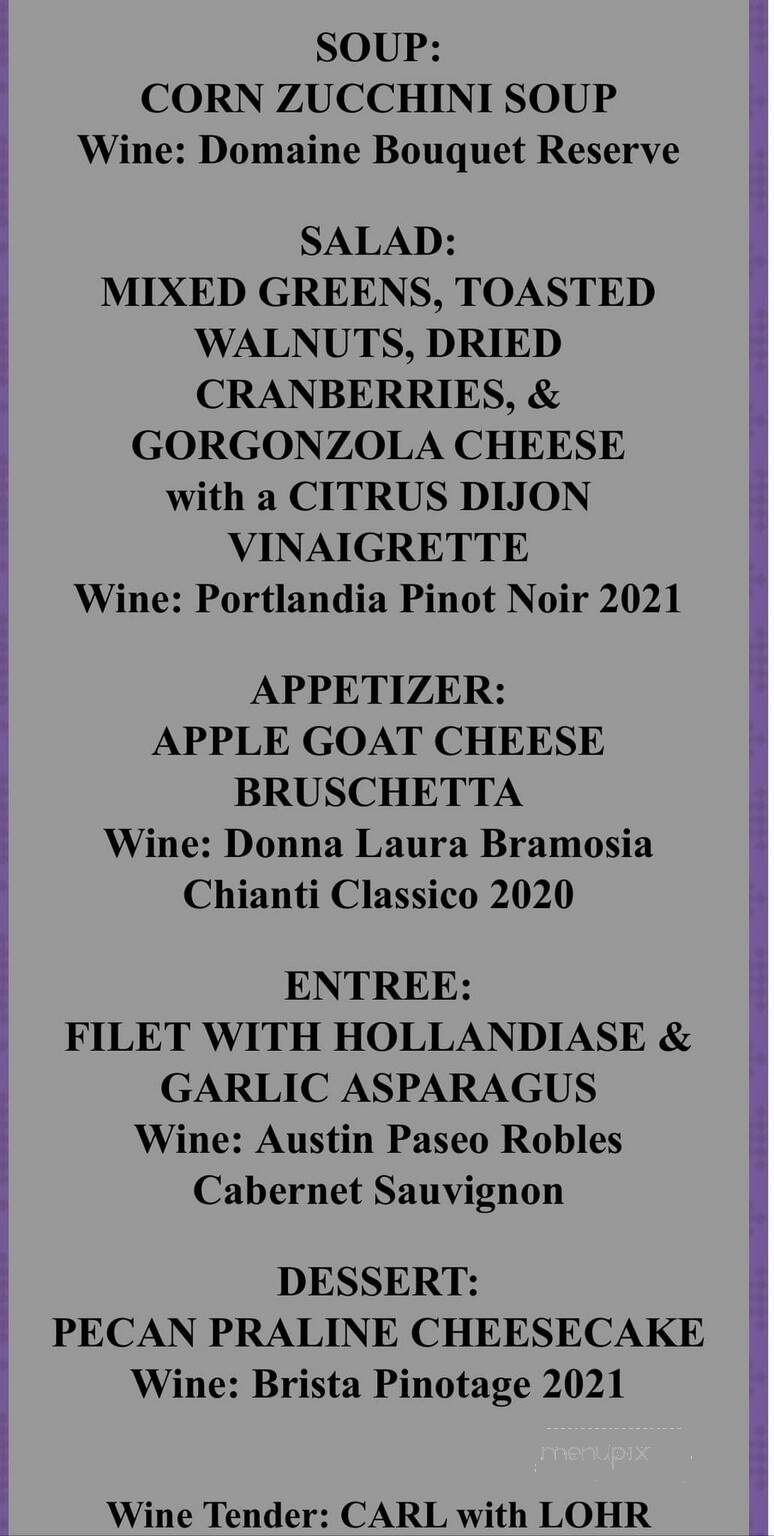 Donatelli's Bistro - Lake Saint Louis, MO menu_pic