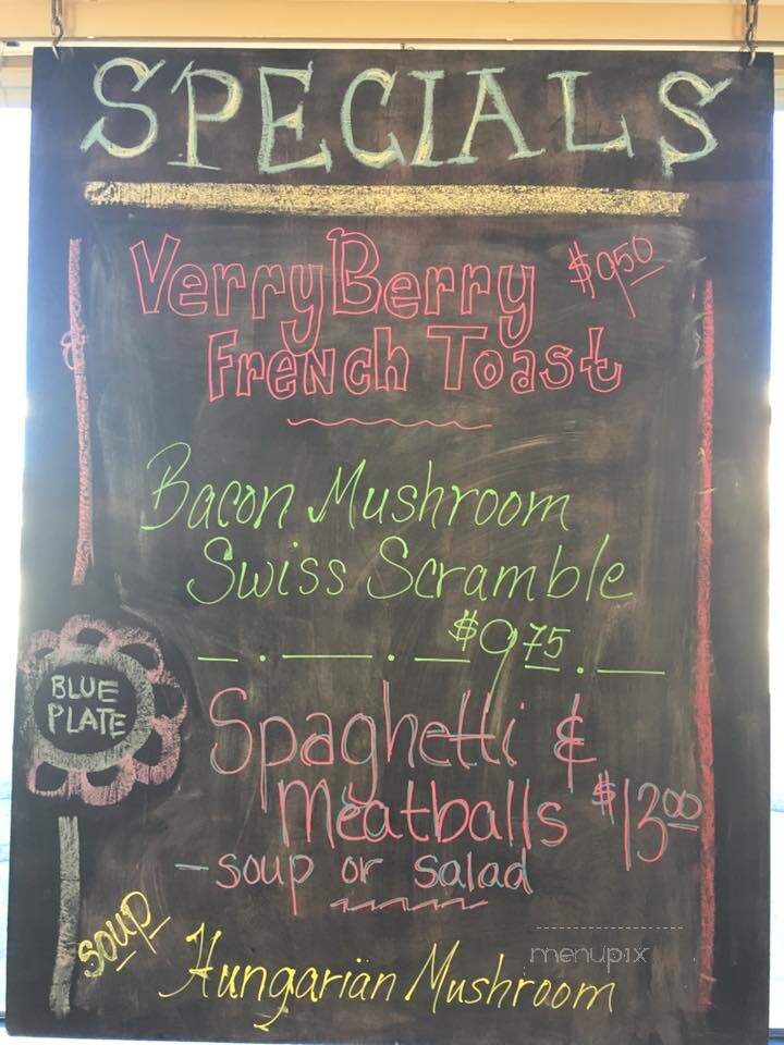 Cafe Regis - Red Lodge, MT menu_pic