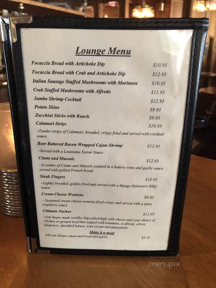 Dante's Creative Cuisine - Great Falls, MT menu_pic