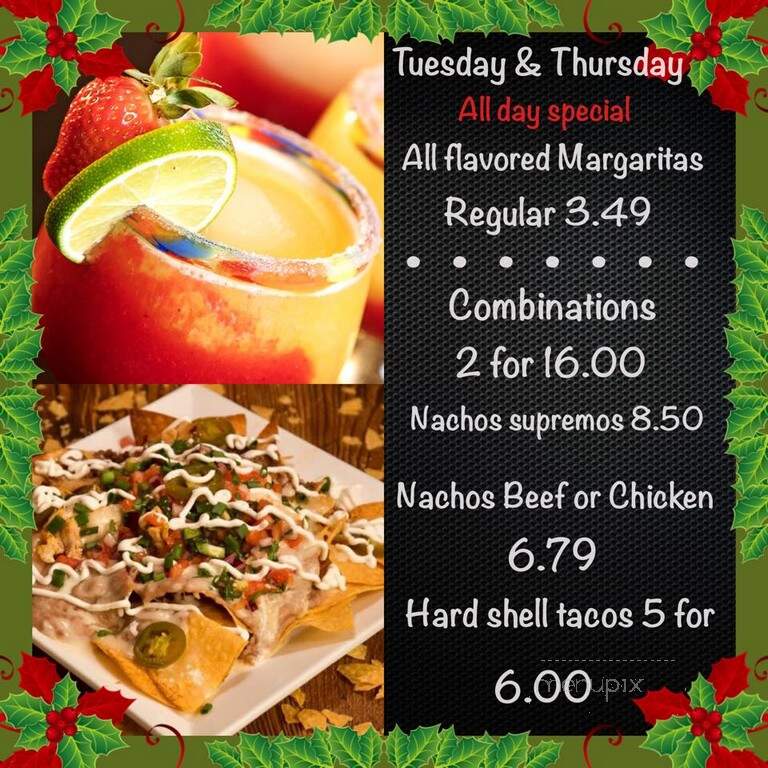 El Toro Mexican Restaurant - Grand Island, NE menu_pic