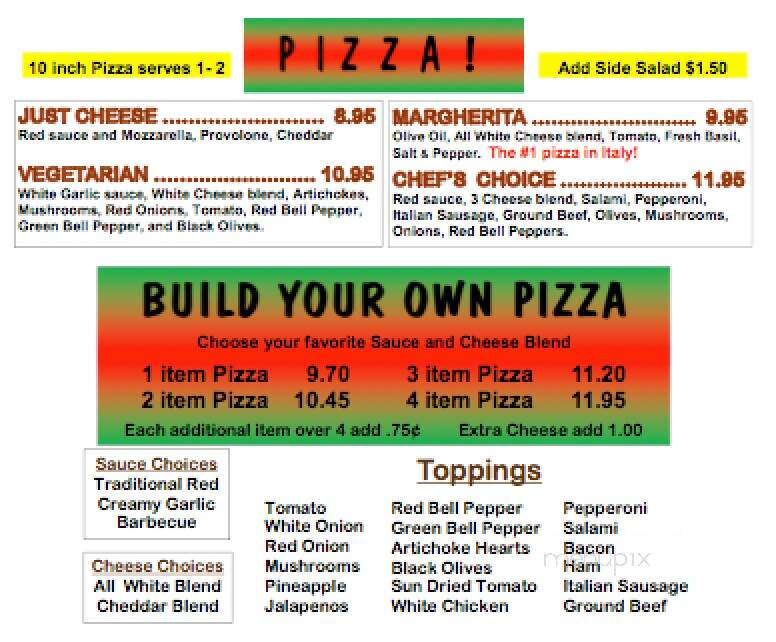 Gold 'N Silver Inn - Reno, NV menu_pic