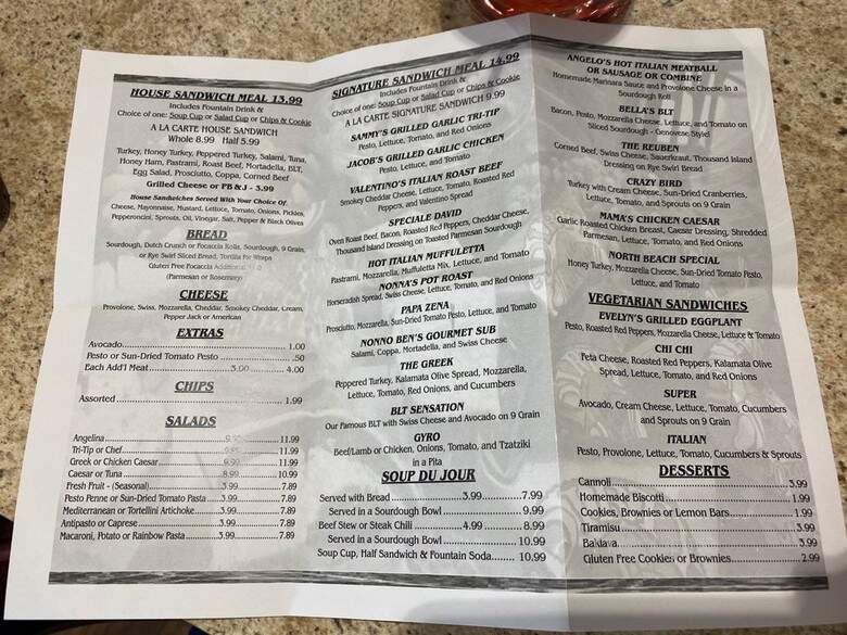 Paisan's - Reno, NV menu_pic