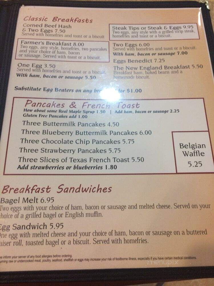 Veano's Italian Kitchen - Concord, NH menu_pic
