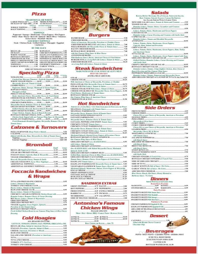 Antonino's Pizza II - Blackwood, NJ