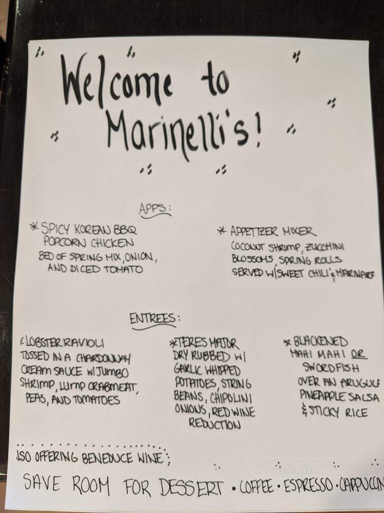 Marinelli's Pizza - Flemington, NJ
