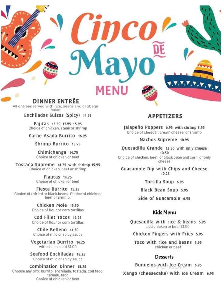 Taco Of The Town - Sussex, NJ menu_pic