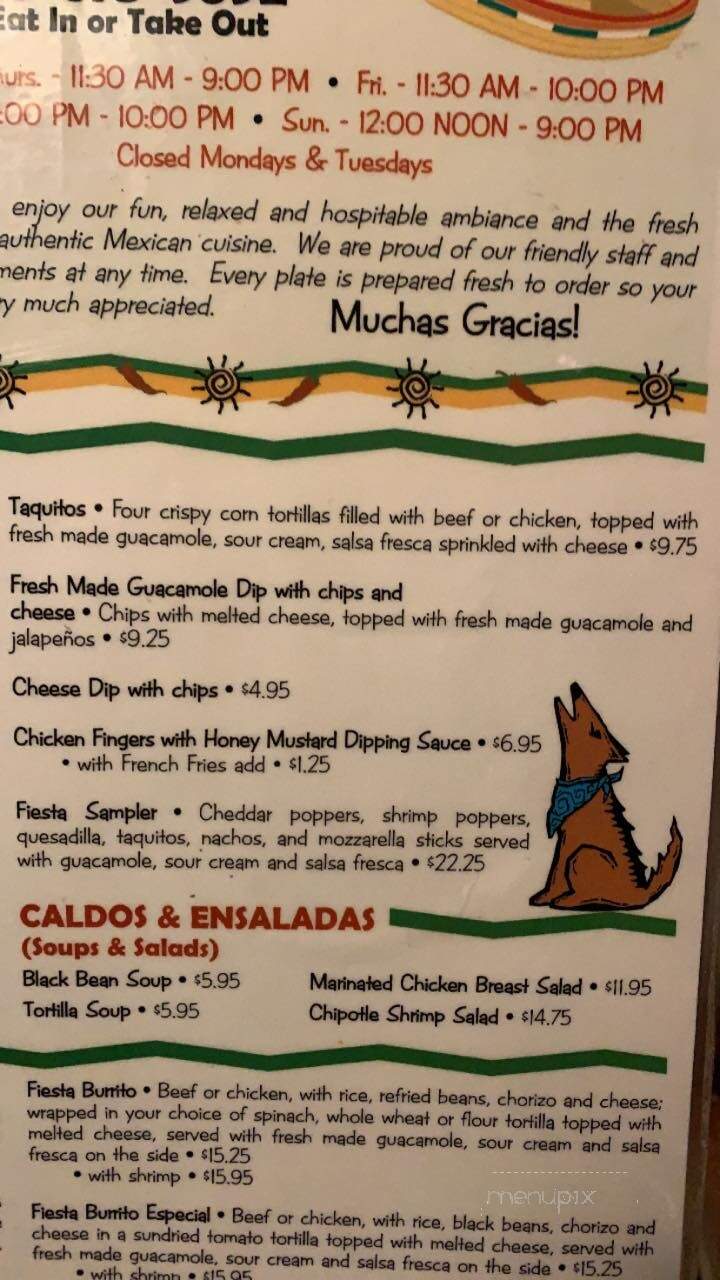 Taco Of The Town - Sussex, NJ menu_pic