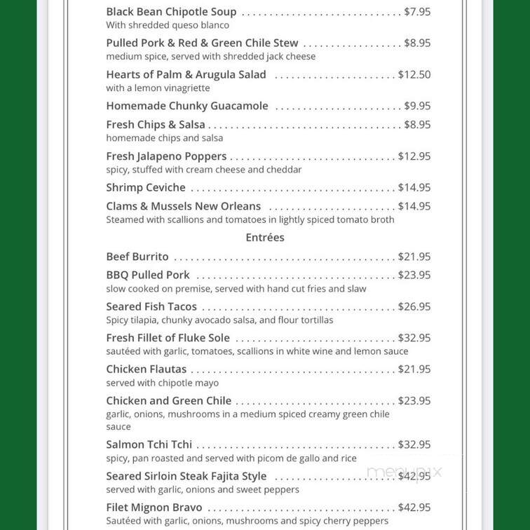 Station Restaurant At Mountain - Mountain Lakes, NJ menu_pic