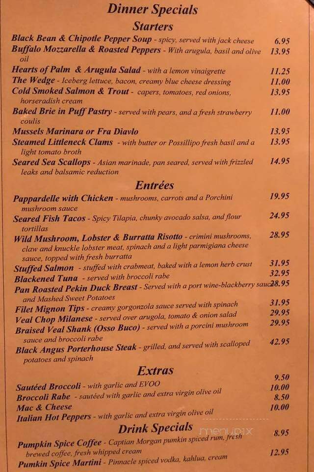 Station Restaurant At Mountain - Mountain Lakes, NJ menu_pic