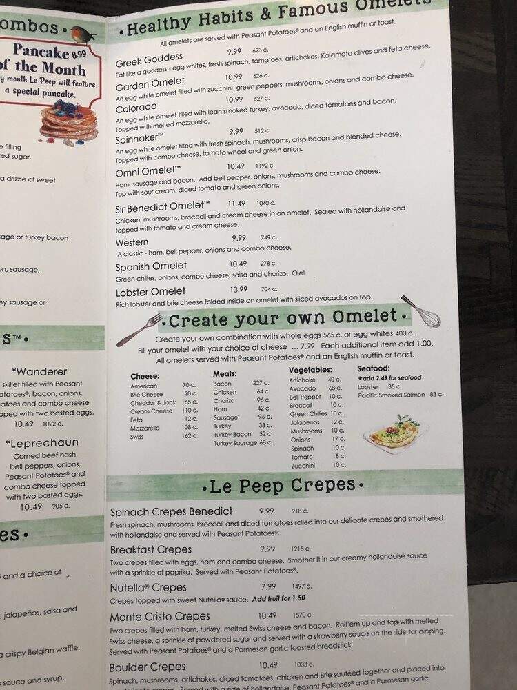 Le Peep Restaurant - Edison, NJ