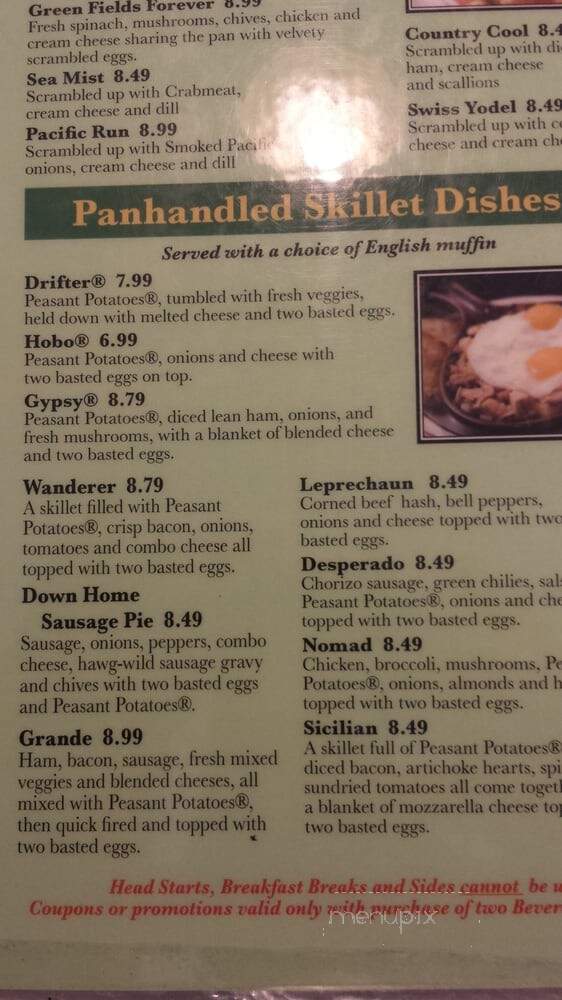 Le Peep Restaurant - Edison, NJ menu_pic