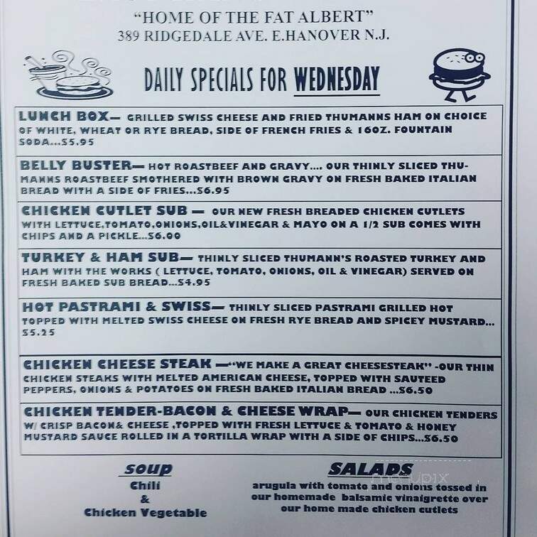 East Hanover Deli - East Hanover, NJ menu_pic