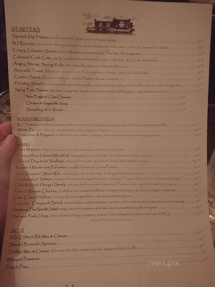 Huntley Taverne - Summit, NJ menu_pic