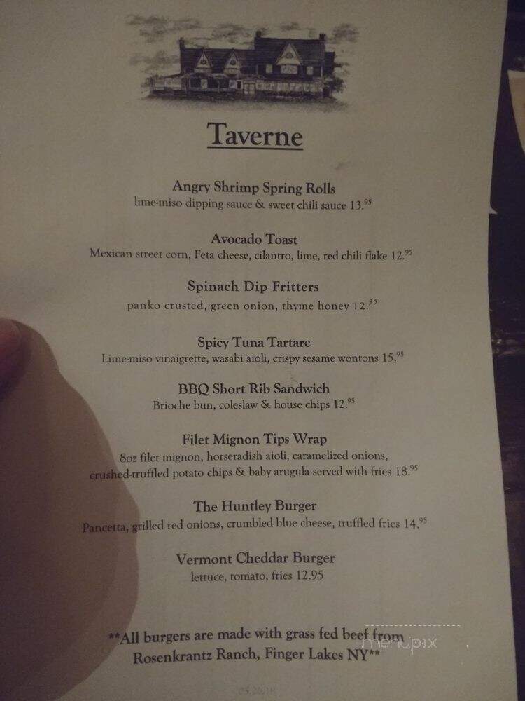 Huntley Taverne - Summit, NJ menu_pic