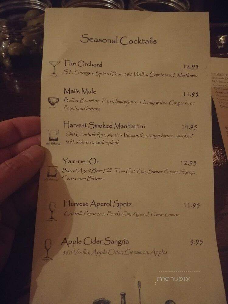 Huntley Taverne - Summit, NJ menu_pic