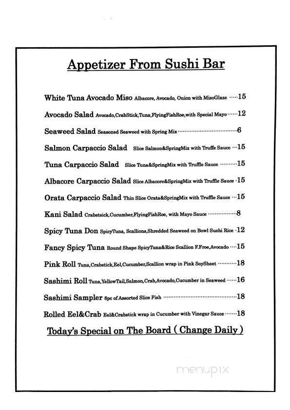 Sushi By Kazu Japanese Restaurant - Howell, NJ