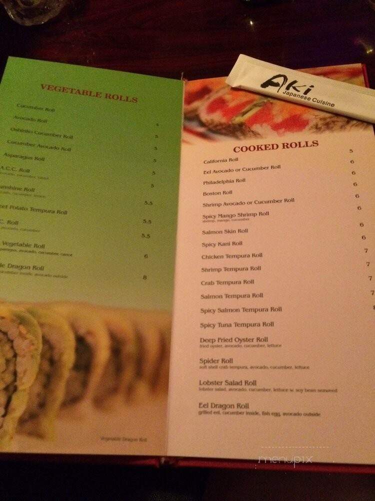 Aki Restaurant - Bloomfield, NJ