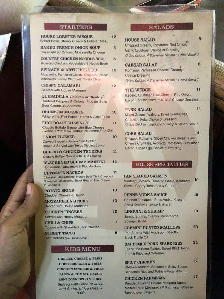 Alexus Steakhouse & Tavern - Clifton, NJ menu_pic