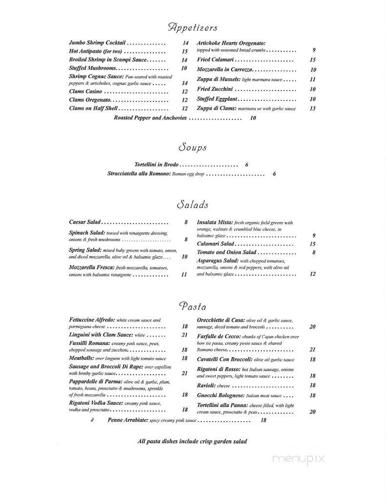 Ossy's Cafe - Hawthorne, NJ menu_pic