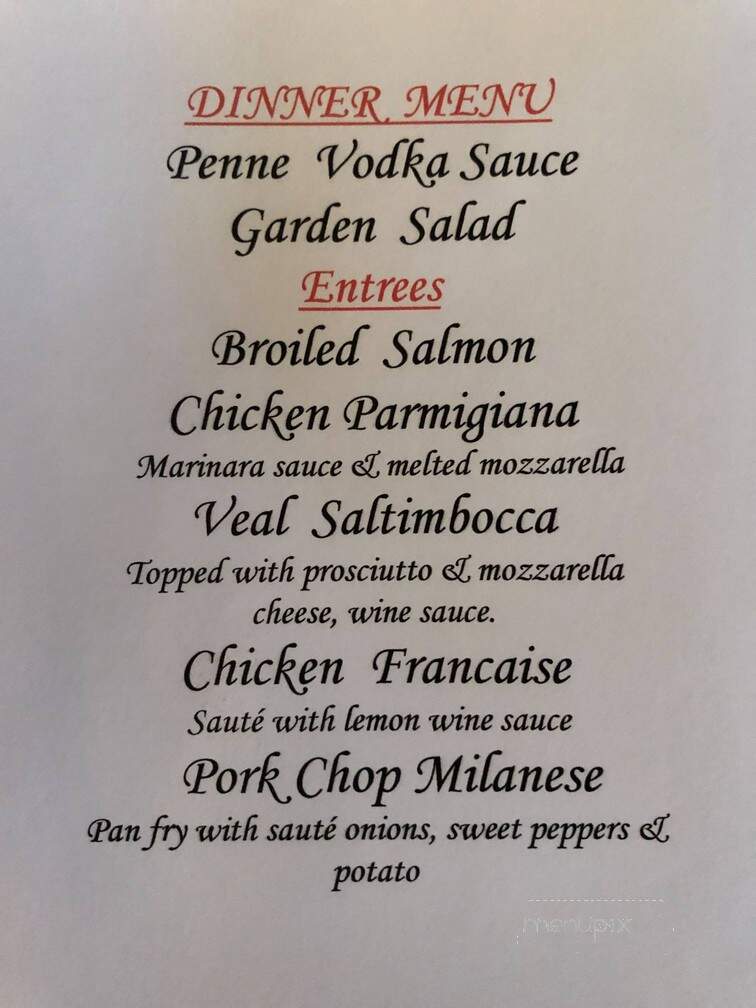 Ossy's Cafe - Hawthorne, NJ menu_pic