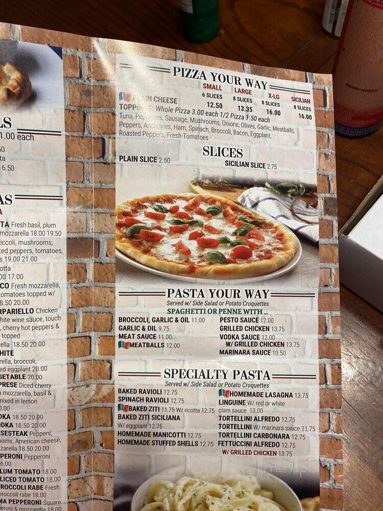 Clifton Village Pizza - Clifton, NJ menu_pic