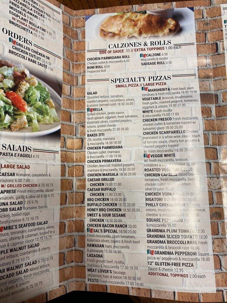 Clifton Village Pizza - Clifton, NJ menu_pic