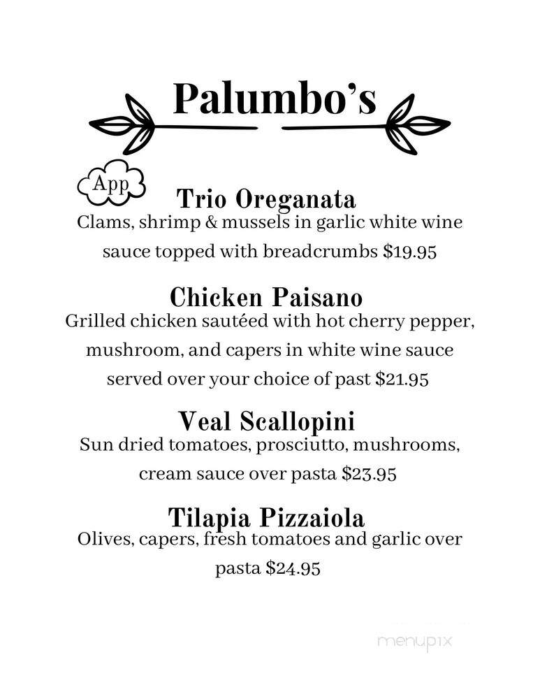 Palumbo Restaurant & Pizza - Holmdel, NJ