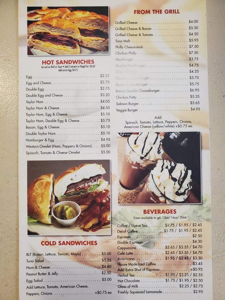 George's Coffee Shop - Clifton, NJ menu_pic
