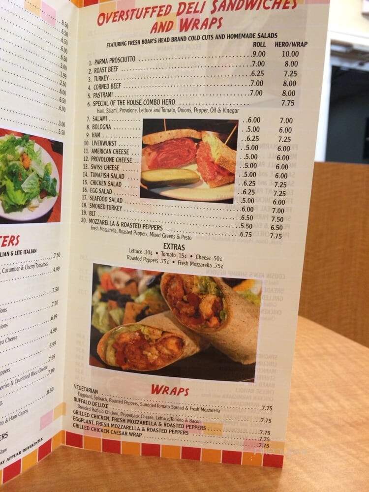 Marc's Deli & Pizzeria - Park Ridge, NJ menu_pic