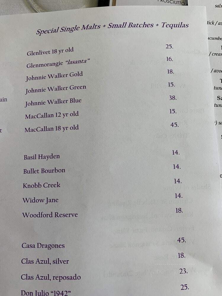 Bacari Grill - Washington Township, NJ menu_pic