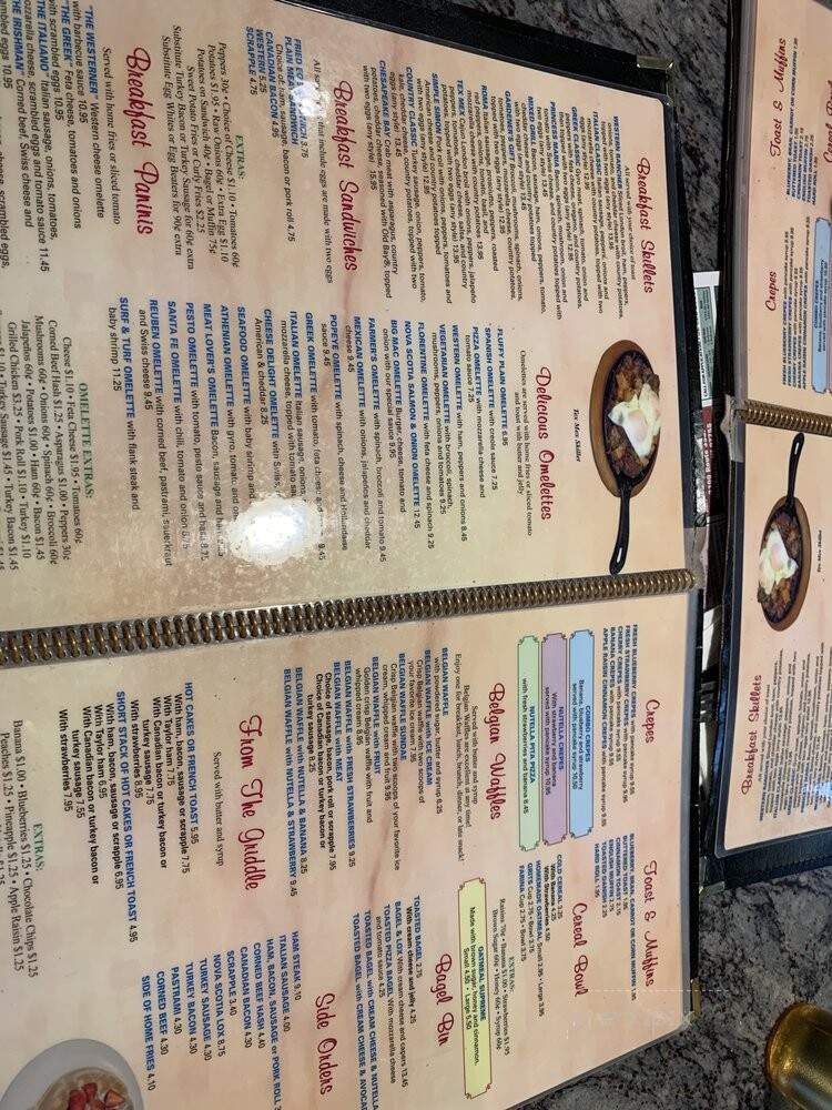 Princess Maria Diner - Wall, NJ menu_pic