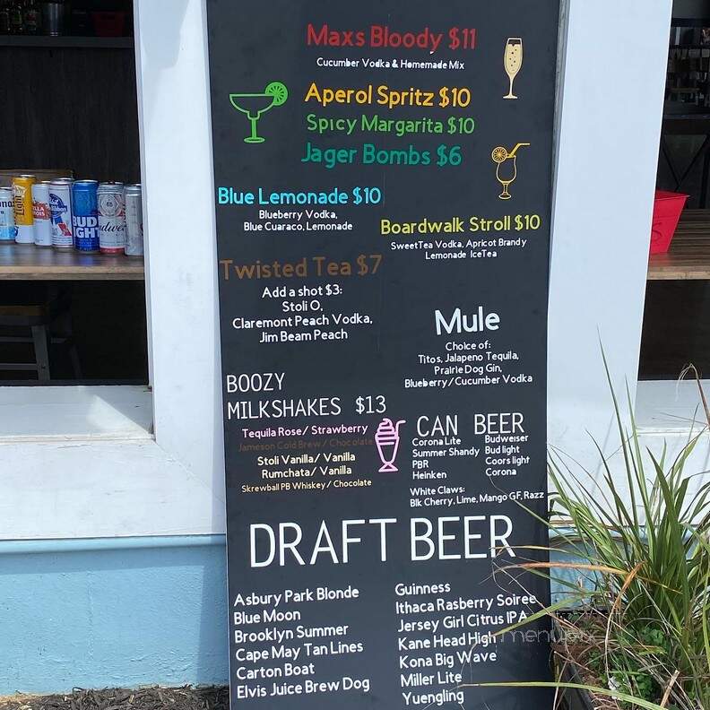 Max's Hot Dogs - Long Branch, NJ menu_pic