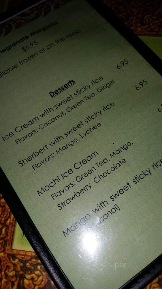 Orchid Thai Cuisine - Albuquerque, NM menu_pic