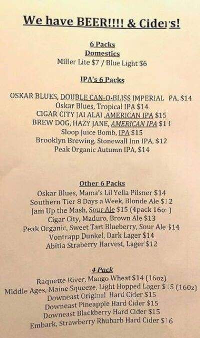 Art's Jug - Watertown, NY menu_pic