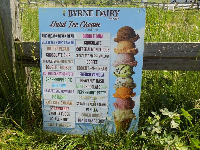 Byrne Dairy - Syracuse, NY menu_pic