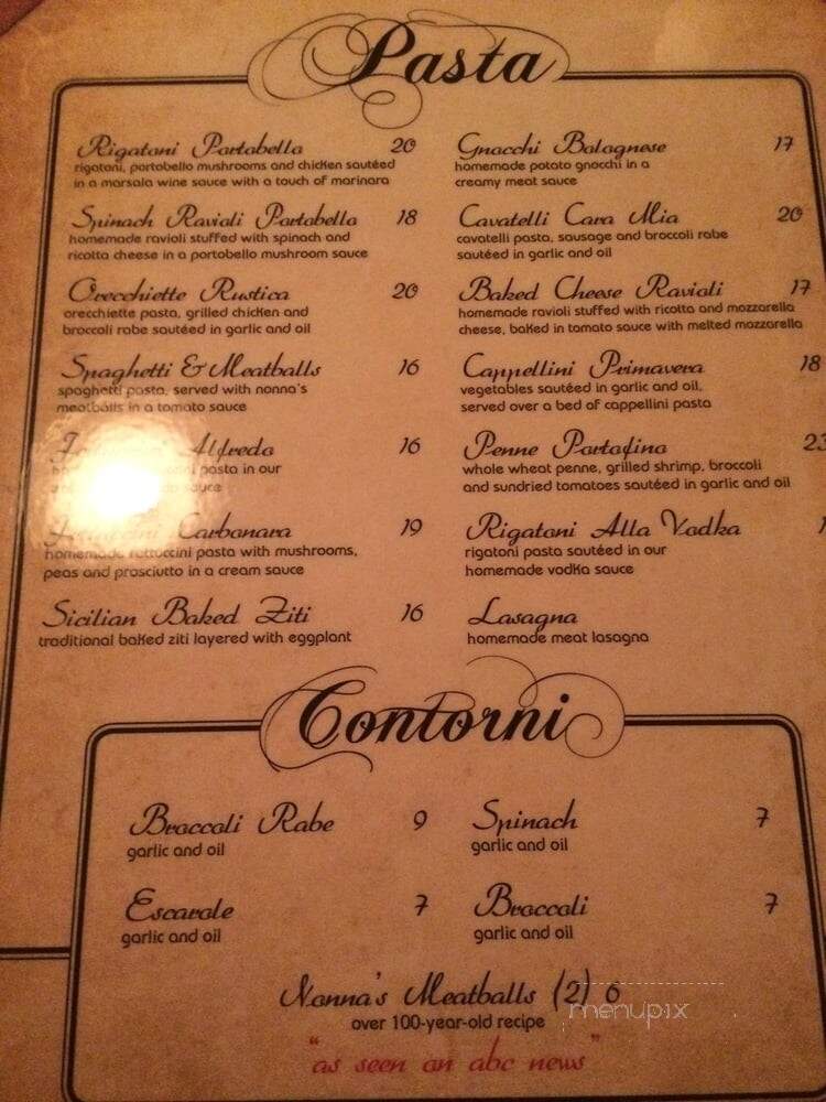 Cara Mia Restaurant - Seaford, NY menu_pic