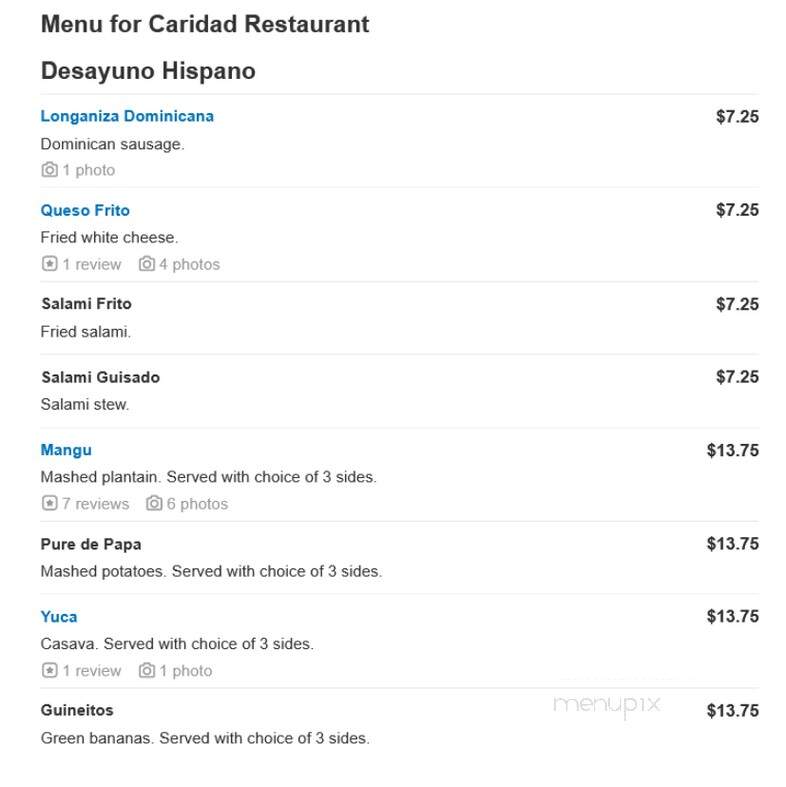 Caridad Restaurant - Corona, NY