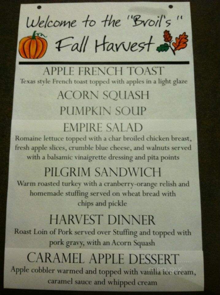 Char Broil Restaurant - Rochester, NY menu_pic