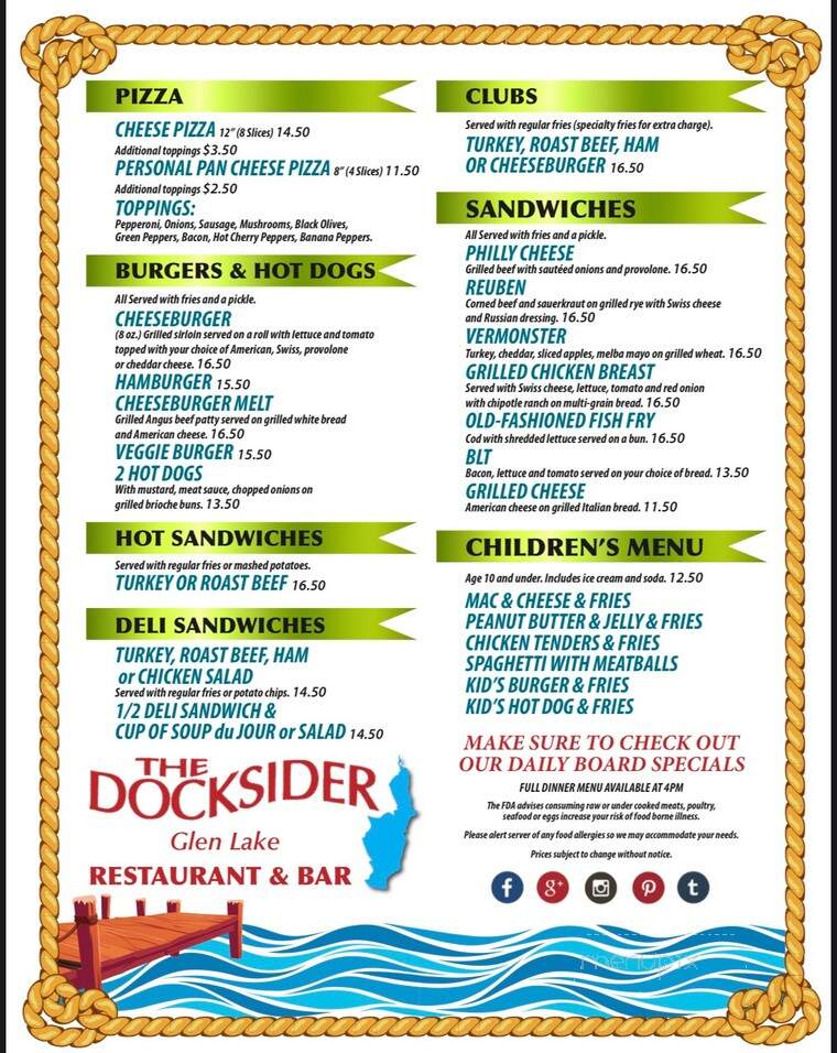 Docksider Restaurant - Lake George, NY
