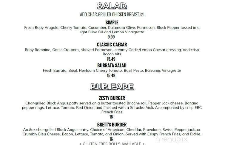Ellicottville Brewing Co - Ellicottville, NY menu_pic