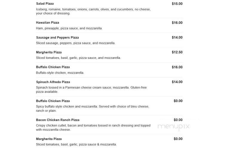 Frankie & Louie's Restaurant - Port Chester, NY menu_pic