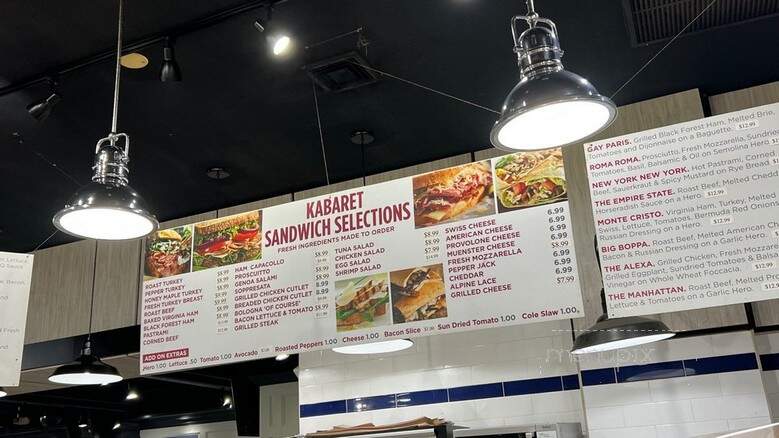 Kitchen Kabaret - Roslyn Heights, NY menu_pic