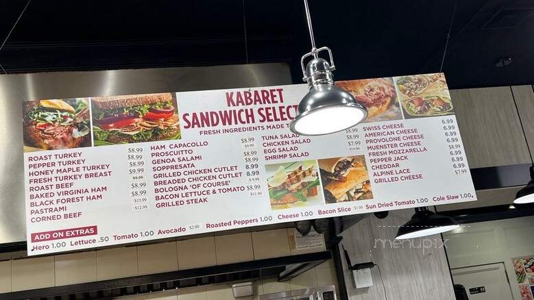 Kitchen Kabaret - Roslyn Heights, NY menu_pic